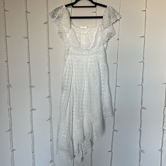 Isabel Marant Etoile Timoria Dress in White 34 - Picture 10 of 12